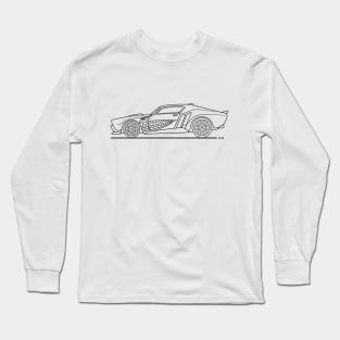 Muscle Bound B Long Sleeve T-Shirt